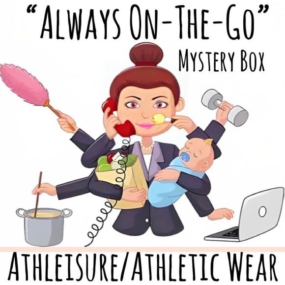 ⭐️BACK BY POPULAR DEMAND⭐️10 ITEM ATHLEISURE/ATHLETIC MYSTERY BOX. 5 ⭐️ RATED - Picture 2 of 16